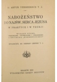 Nabożeństwo do Najświętszego Serca Jezusa, 1933r.