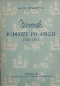 Dziennik podróży po Anglii 1820-1821