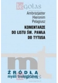 Komentarze do listu św. Pawła do Tytusa