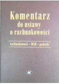 Komentarz do ustawy o rachunkowości