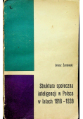 Struktura społeczna inteligencji  Polsce w latach 1918 1939