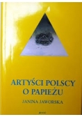Artyści polscy o papieżu