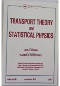 Transport theory and statistical physics