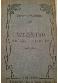 Małżeństwo u różnych narodów, 1904 r.