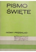 Pismo Święte nowy przekład