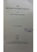 Im westen nichts neues, 1929 r.