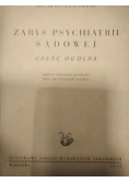 Zarys psychiatrii sądowej część ogólna 1950