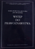 Wstęp do prawoznawstwa