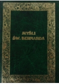 Myśli św. Bernarda, reprint 1935 r.