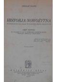 Historja nowożytna,cz.I, 1929 r.