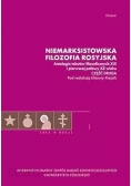 Niemarksistowska filozofia rosyjska część druga