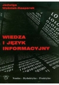 Wiedza i język informacyjny