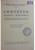Chrystus wobec historji, 1929r.