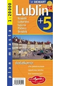 Plan miasta Lublin +5 1:20 000 DEMART
