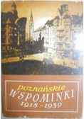 Poznańskie wspominki 1918-1939