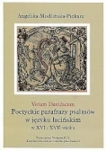 Poetyckie parafrazy psalmów w języku łacińskim w XVI i XVII wieku