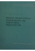 Proces społecznego wykolejenia się nieletnich przestępców