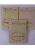 Pamiętniki tom I-III