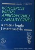 Koncepcje wiedzy Apriorycznej i analitycznej