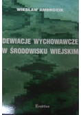 Dewiacje wychowawcze w środowisku wiejskim