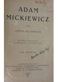 Adam Mickiewicz, Tom I 1897r.