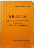 Grecja wybór tekstów źródłowych do ćwiczeń z historii starożytnej