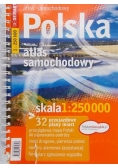 Polska 1:250 000 32 przejazdowe plany miast Atlas samochodowy