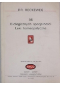 95 biologicznych specjalności , leki homeopatyczne