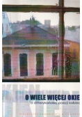 O wiele więcej okien O amerykańskiej poezji kobiecej