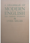 A grammar of modern english for foreign students