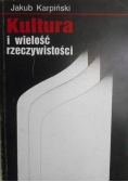 Kultura i wielość rzeczywistości