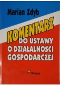 Komentarz do ustawy o działalności gospodarczej