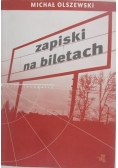 Zapiski na biletach