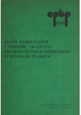 Stany zakrytyczne i nośność graniczna cienkościennych dźwigarów o ścianach płaskich