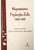Wspomnienia Fryderyka Zolla (1865-1948)