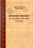 Mieszczanie Wieluńscy