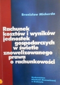 Rachunek kosztów i wyników jednostek gospodarczych w świetle znowelizowanego prawa o rachunkowości