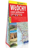 Włochy część północna Mapa samochodowa 1:650 000