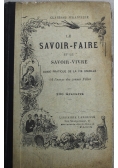 Le Savoir Faire et le Savoir Vivre ok 1890 r.