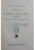 W szkole Biedaczyny z Asyżu, 1929 r.