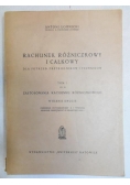 Rachunek różniczkowy i całkowy, tom I, cz. III, 1947 r.