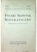 Polski słownik biograficzny Tom X zeszyt 45