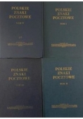 Polskie znaki pocztowe T. I-IV