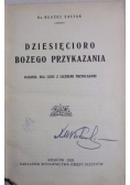 Dziesięcioro Bożego przykazania, 1925 r.