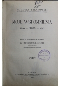 Moje wspomnienia 1913 r.