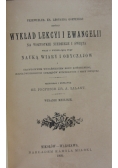 Wykład lekcyi i ewangelii, 1905 r.