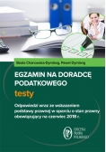 Egzamin na doradcę podatkowego Testy