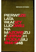 Pierwsze lata władzy ludowej na Mazowszu
