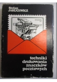Techniki drukowania znaczków pocztowych