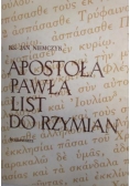 Apostoła Pawła list do Rzymian